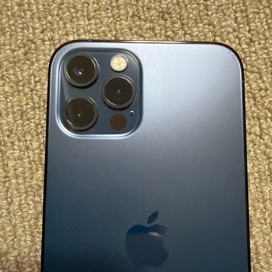 【美品】Apple iPhone12pro 本体 パシフィックブルー　256gb