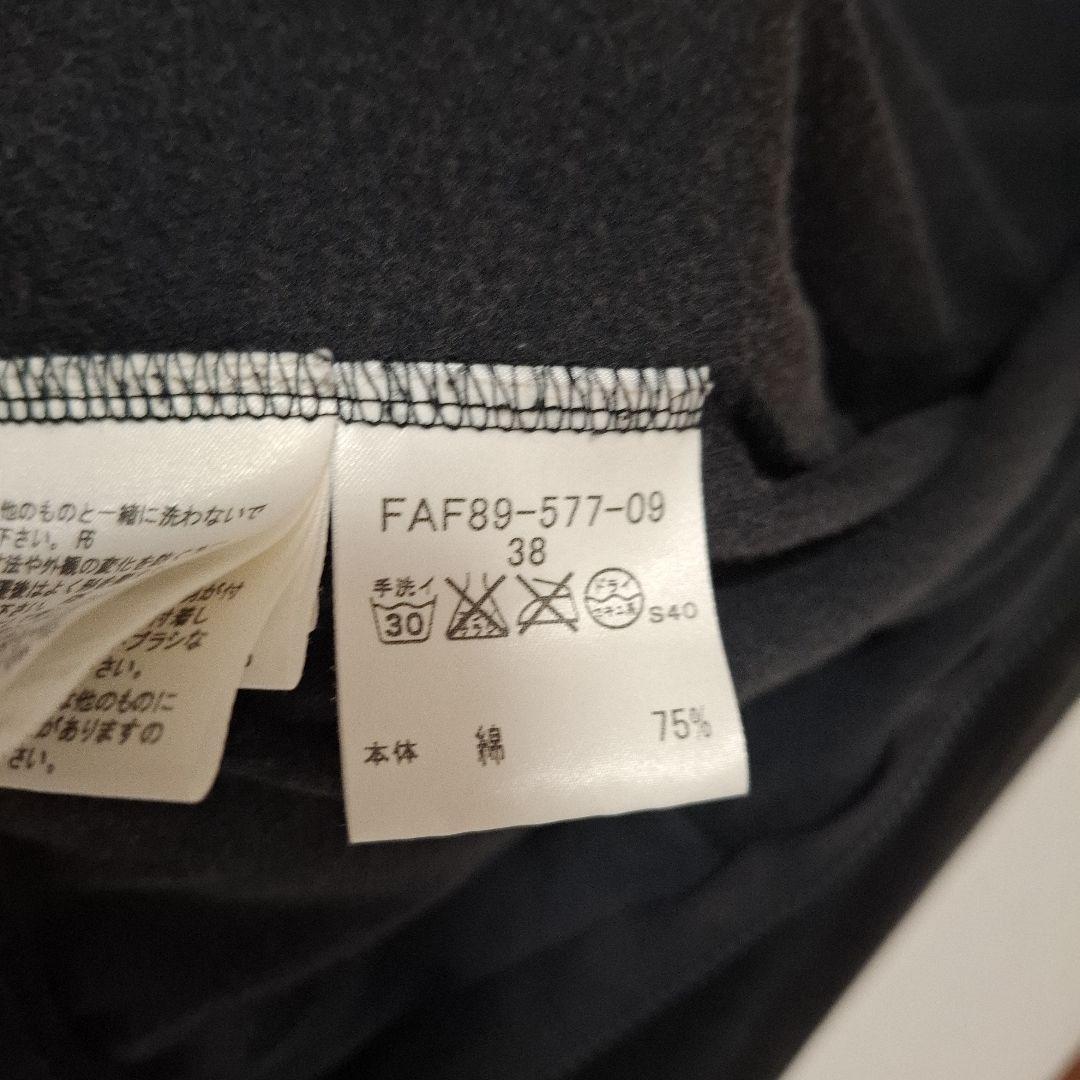 ●バーバリーブルーレーベル ラクーン 毛皮 ファー パーカー 38黒