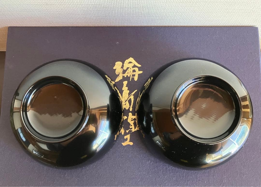 輪島塗　お椀　汁椀　２客