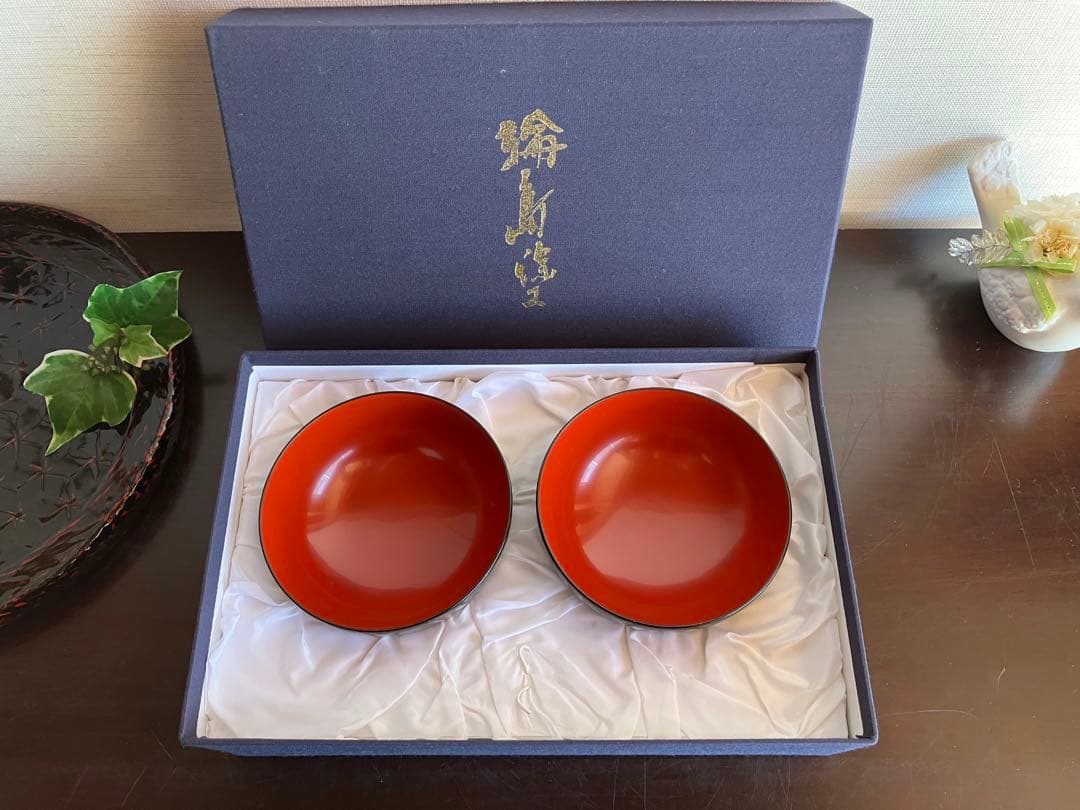 輪島塗　お椀　汁椀　２客