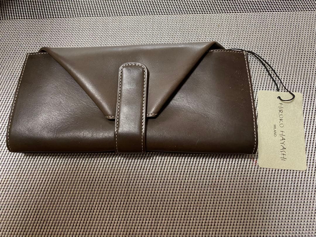 HIROKO HAYASHI ダークブラウン 長財布