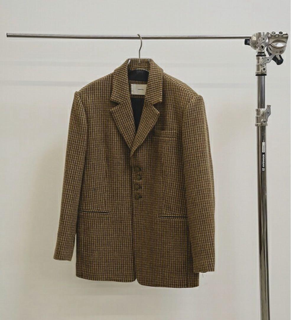ジャケット・アウター todayful wool100% check jacket
