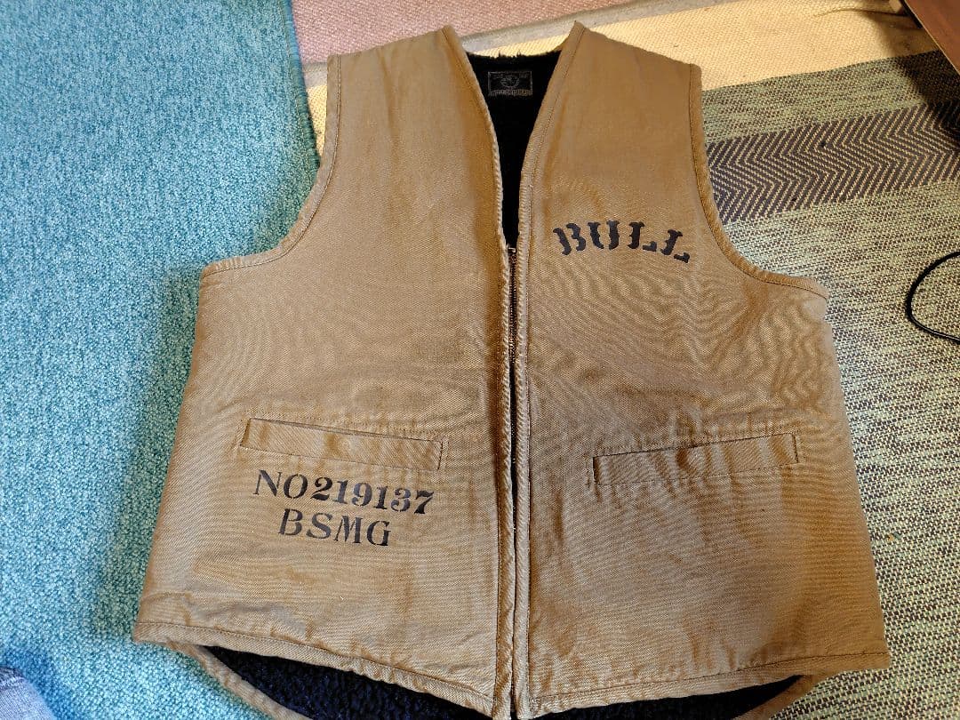 トップス BAY SIDE MOTOR GEAR B.S.M.G. PMCDUCKVEST