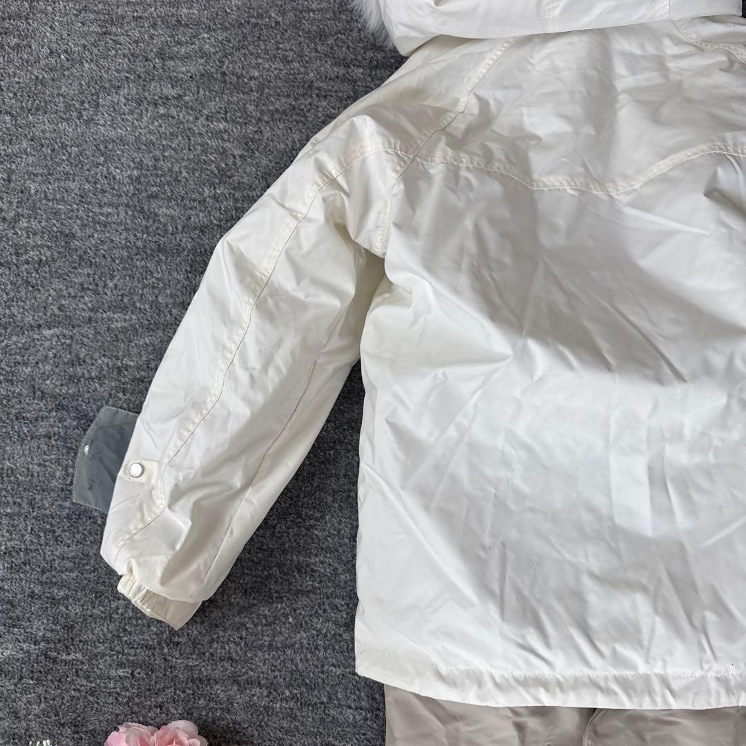 IGNIO イグニオ　スキーウェア　白　ベージュ　M 上下