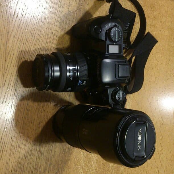 MINOLTAα507si  とAF LENS 75-300