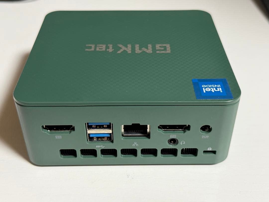 GMKtec ミニPC NUC G3 intel N100 RAM 16GB