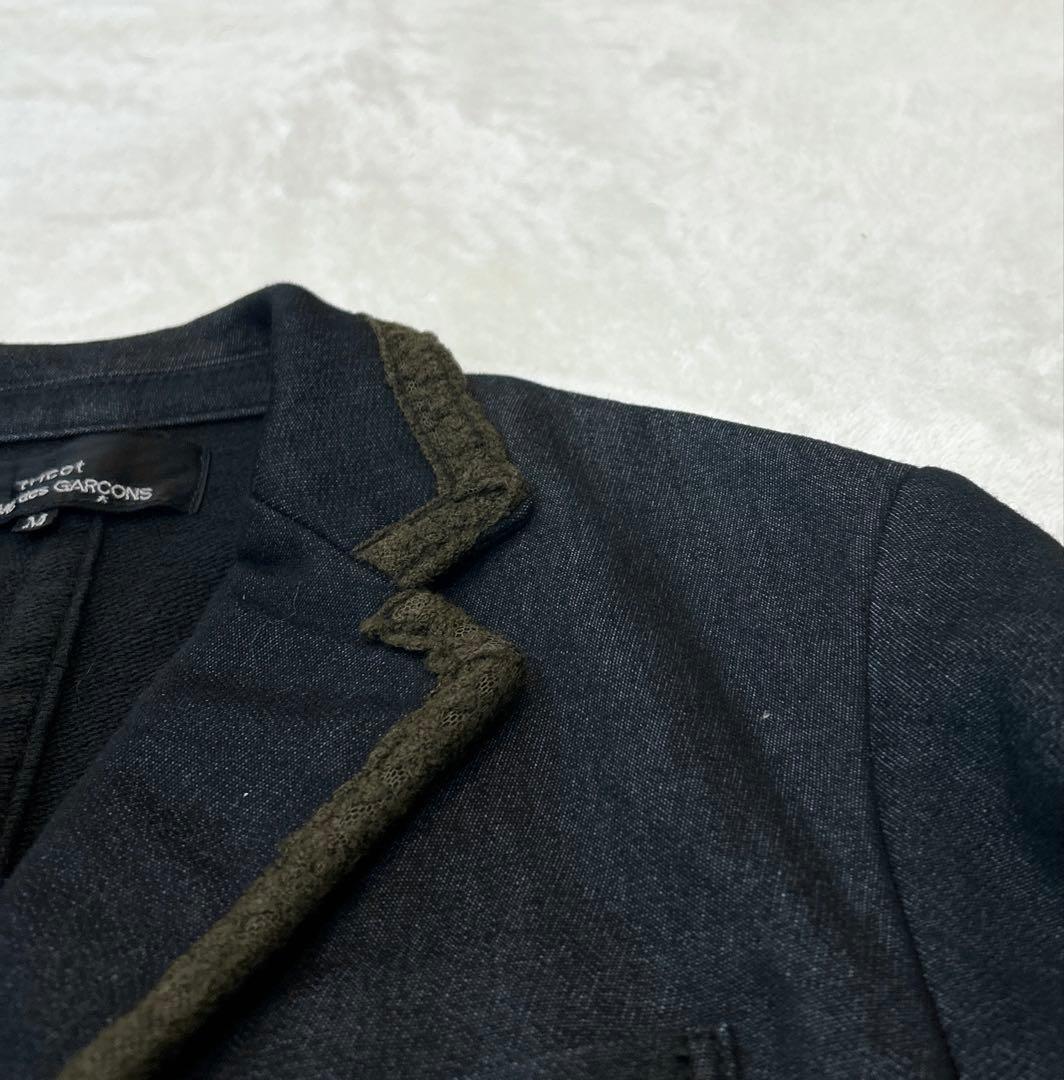 tricot COMME des GARCONS パイピングジャケット Mサイズ