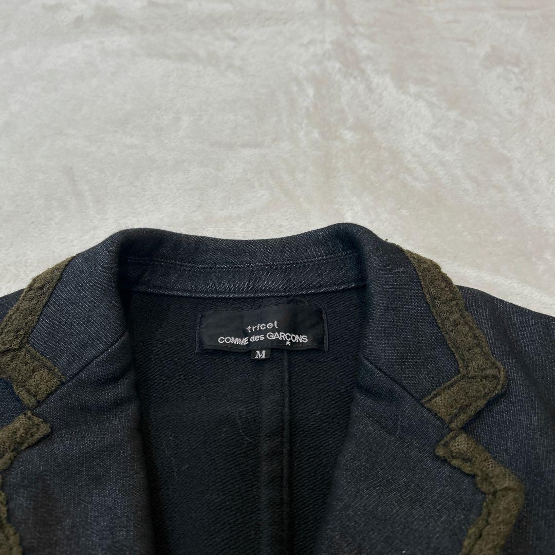 tricot COMME des GARCONS パイピングジャケット Mサイズ
