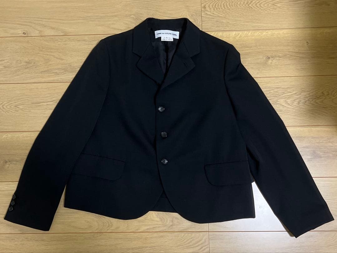 新品 今期購入 コムデギャルソンガール 定番ジャケット