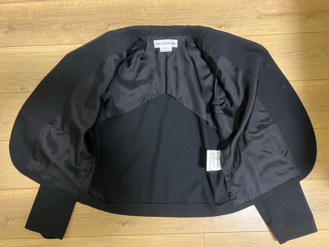 新品 今期購入 コムデギャルソンガール 定番ジャケット