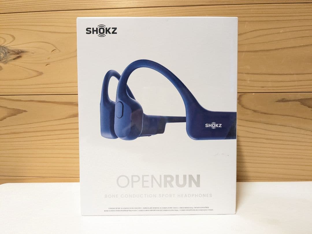 【未開封】Shokz (ショックス) OpenRun 骨伝導イヤホン ワイヤレス