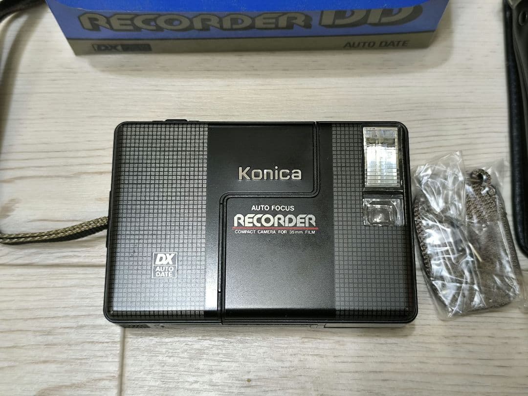 希少☆KONICA/コニカRECORDER ＤＤ24㎜F4ソフトケース純正外箱付