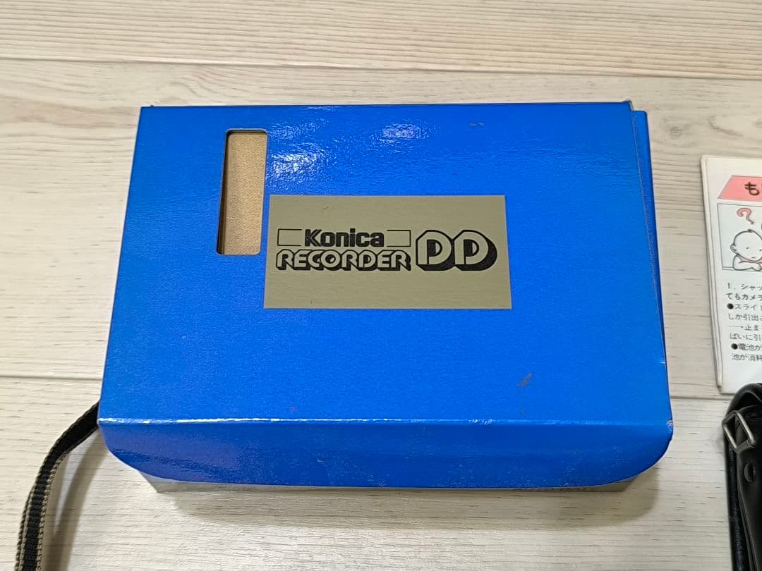 希少☆KONICA/コニカRECORDER ＤＤ24㎜F4ソフトケース純正外箱付