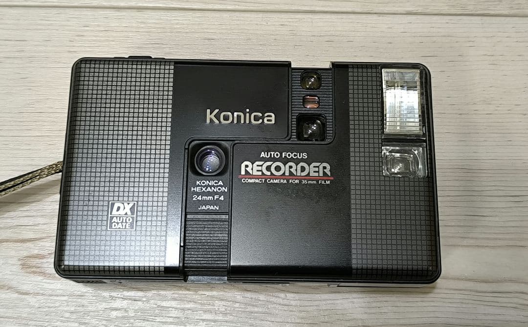 希少☆KONICA/コニカRECORDER ＤＤ24㎜F4ソフトケース純正外箱付