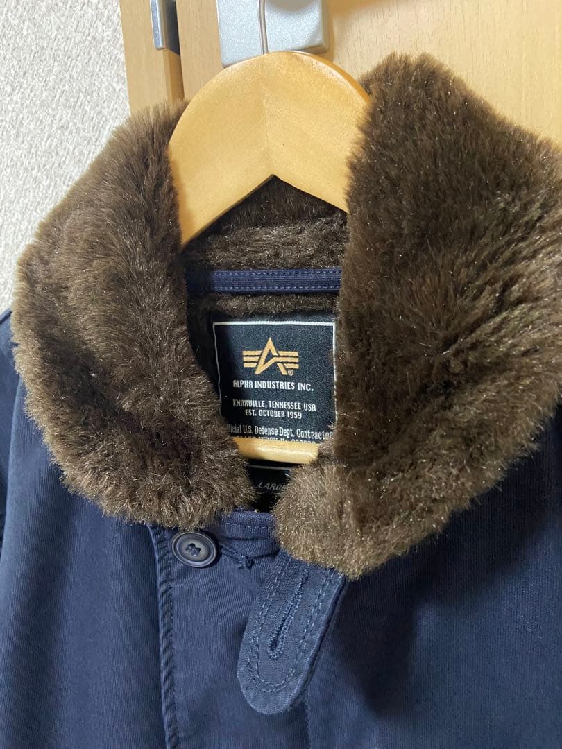 アルファ　ALPHA N-1 デッキジャケット　 Lサイズ