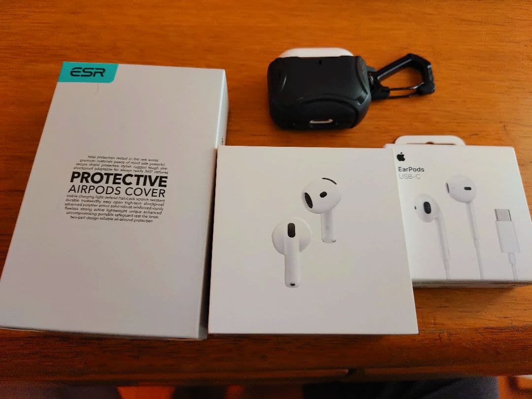 Apple AirPods 4 ANC＋EarPods＋airPodsケース