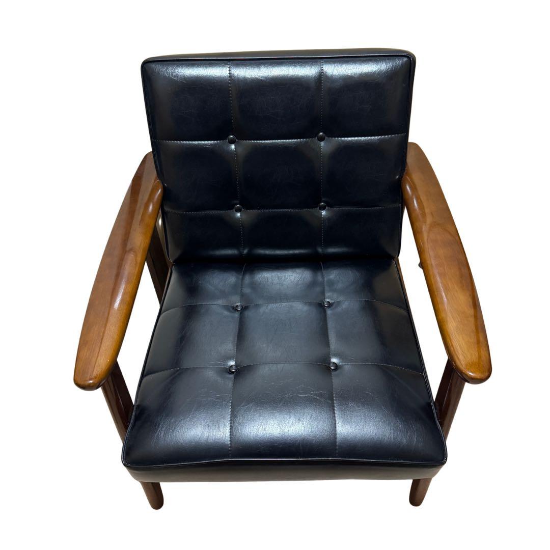 カリモク　コロニアル　kチェア一人用　ソファ　b