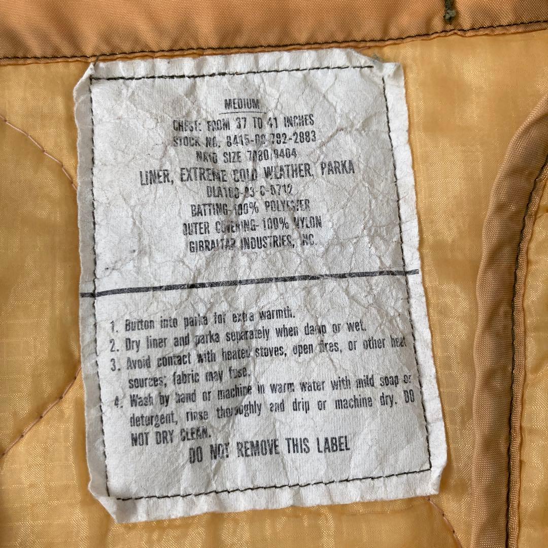 ミリタリー ライナー M-65 モッズコート フィッシュテイル キルティング