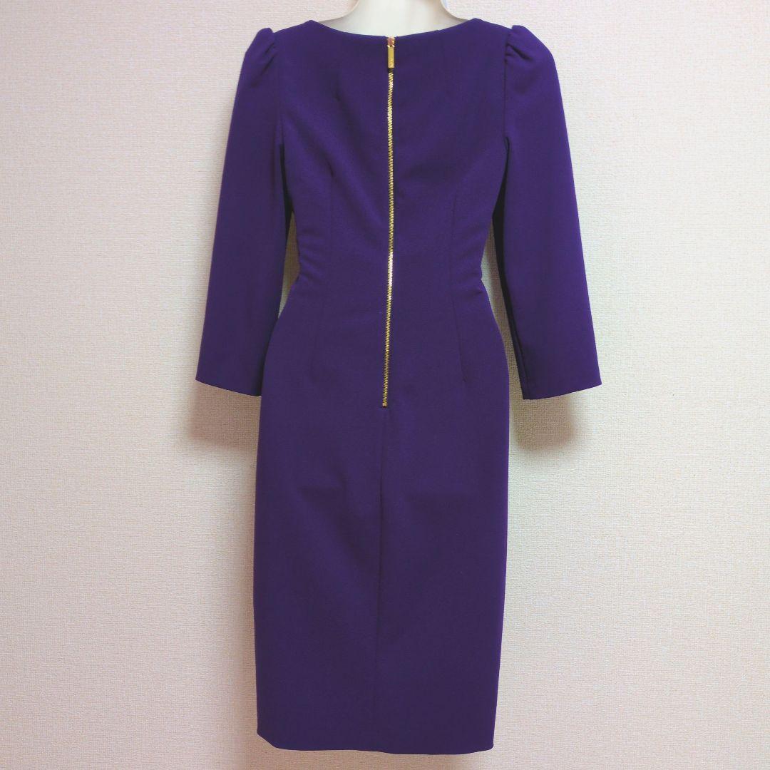 ⭐(2)　パフスリーブのドレスワンピ