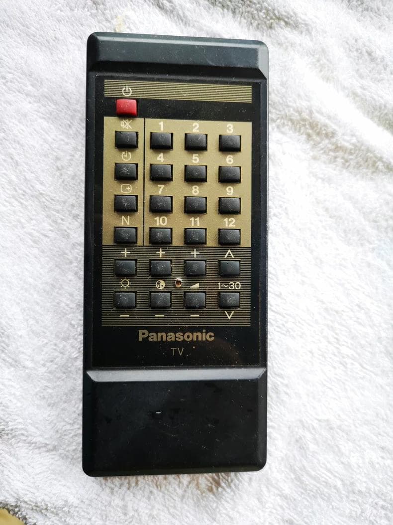 Panasonic テレビ用リモコン N02687