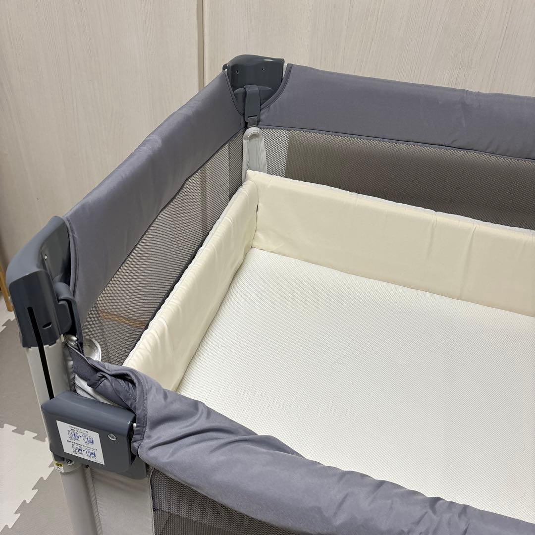 Aprica(アップリカ) ベビーベッド ココネルエアー プラス　グレー