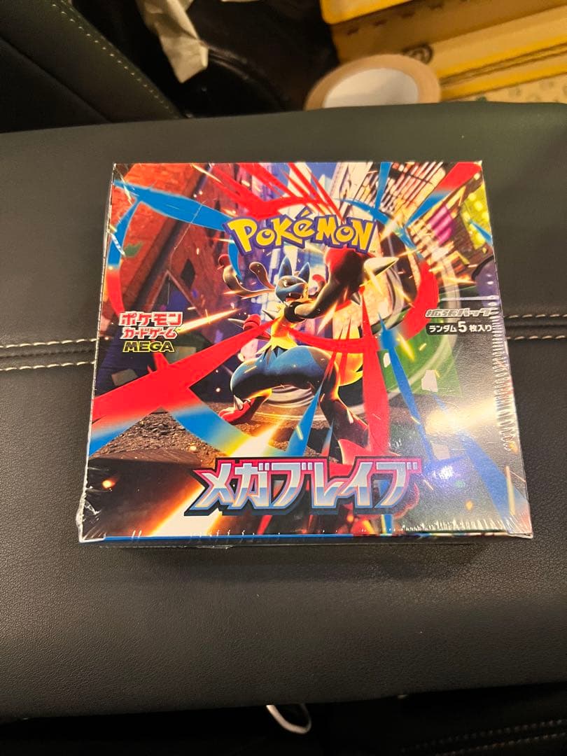 002【未開封/シュリンク付】ポケモンカード メガブレイブ 1BOX