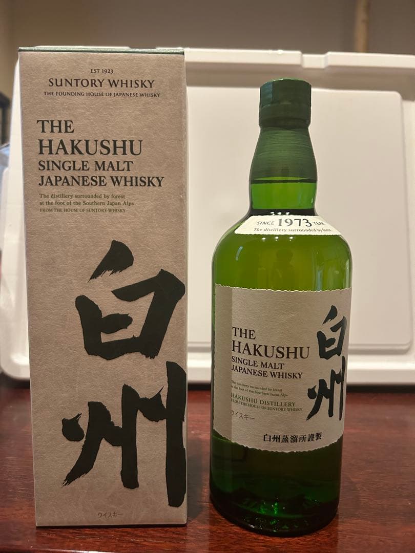 白州　シングルモルトウイスキー　700ml 新品未開封　箱付き