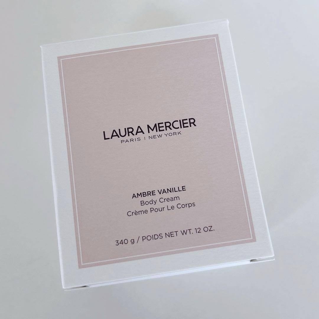 ローラメルシエ　ホイップトボディクリーム　アンバーバニラ　340g