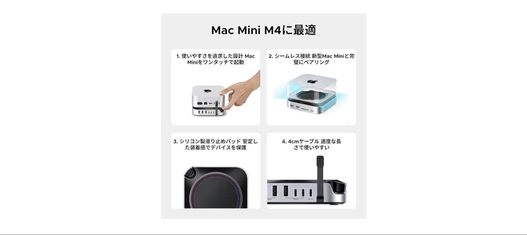 Mac mini 外付けSSD