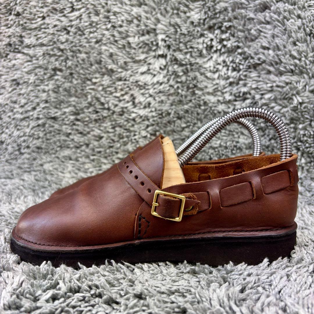 美品✨サイズ7オーロラシューズ ミドルイングリッシュ ブラウン 24cm