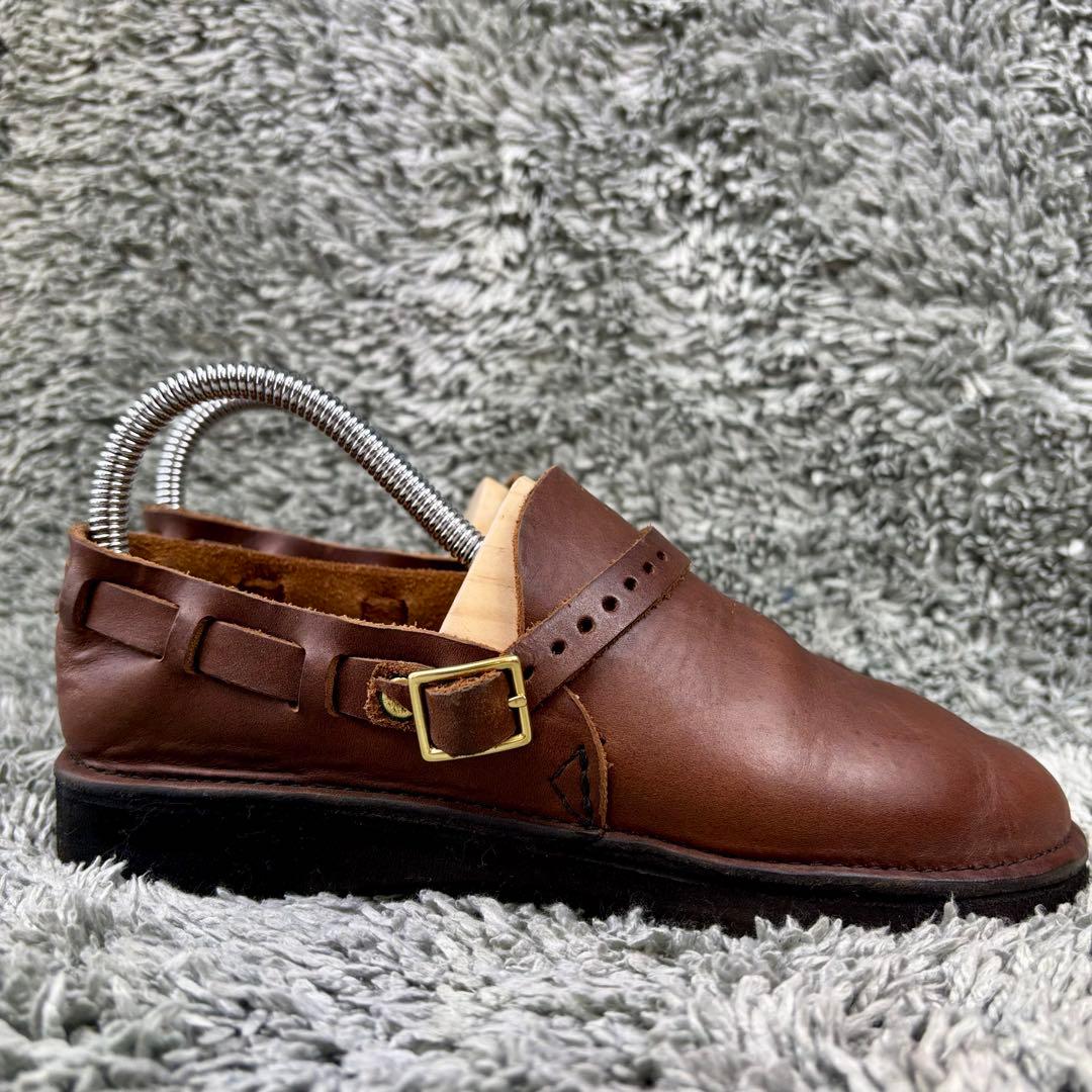 美品✨サイズ7オーロラシューズ ミドルイングリッシュ ブラウン 24cm