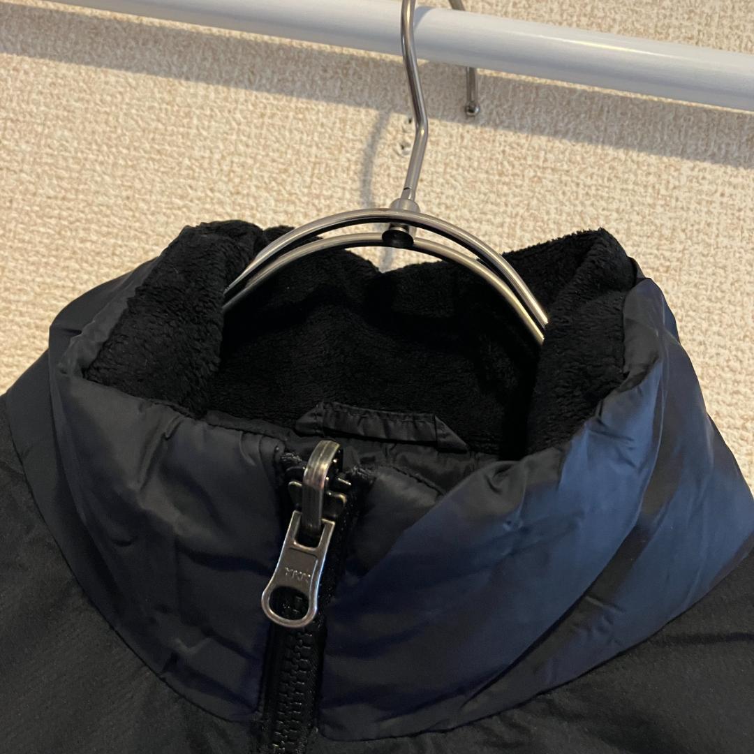 T4468★美品★ノースフェイス*ダウンジャケット*ヌプシ*キッズ150*黒系