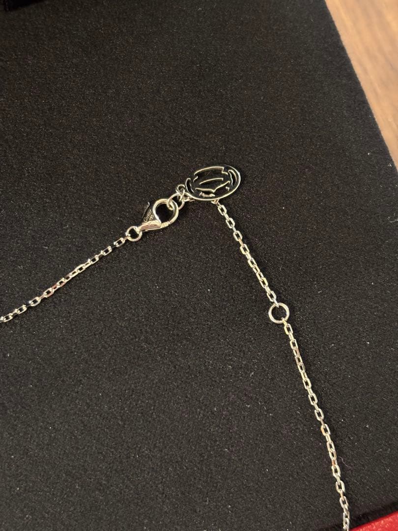 Cartier カルティエ18K WG ダムールネックレスSM