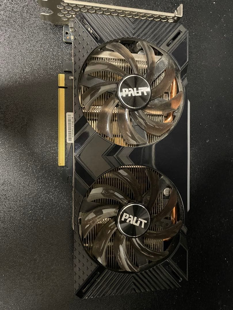 グラフィックボード・グラボ・ビデオカード Palit GeForce GTX 1660 Dual OC 6GB GDDR5