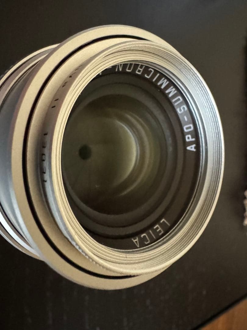 LEICA APO-SUMMICRON 50mm レンズ シルバーキャップ付き