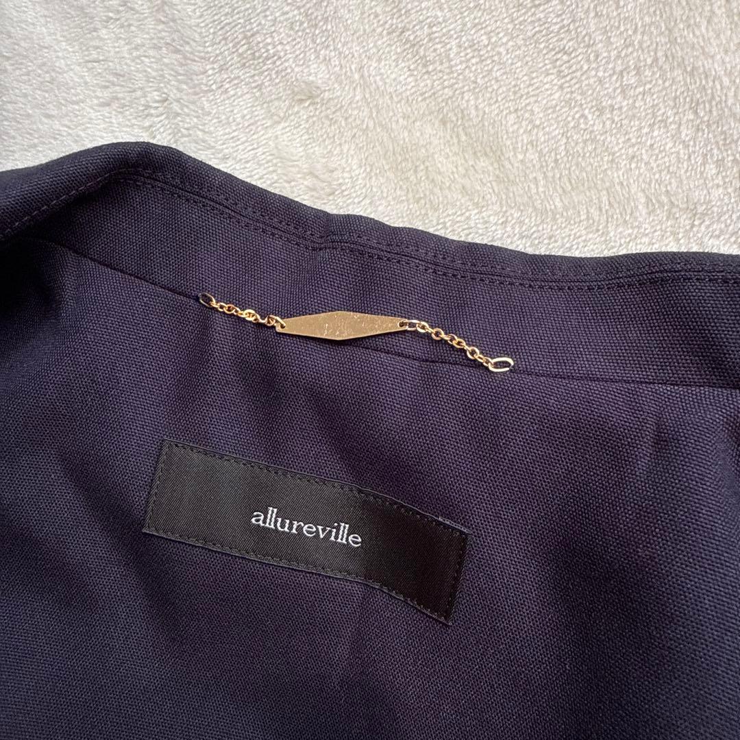 Mina様　アルアバイル ダブルオックスミドルジレ テーラード ベスト ネイビー