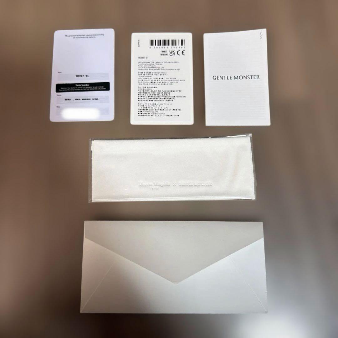 す*と様 【新品/未開封品】Maison Margiela x GentleMo