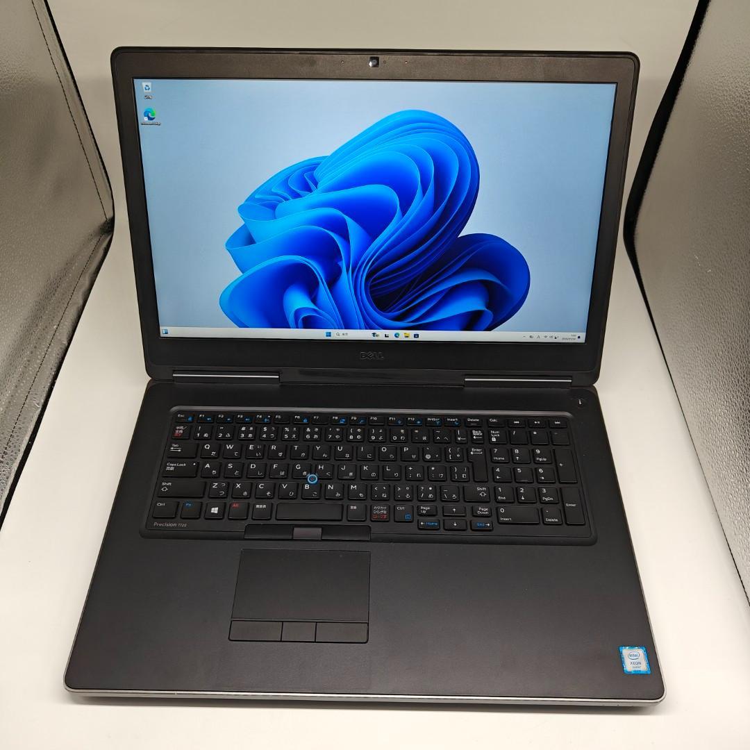 DELL】Xeon搭載 SSD256GB+HDD1TB 16GB 最強ノートPC