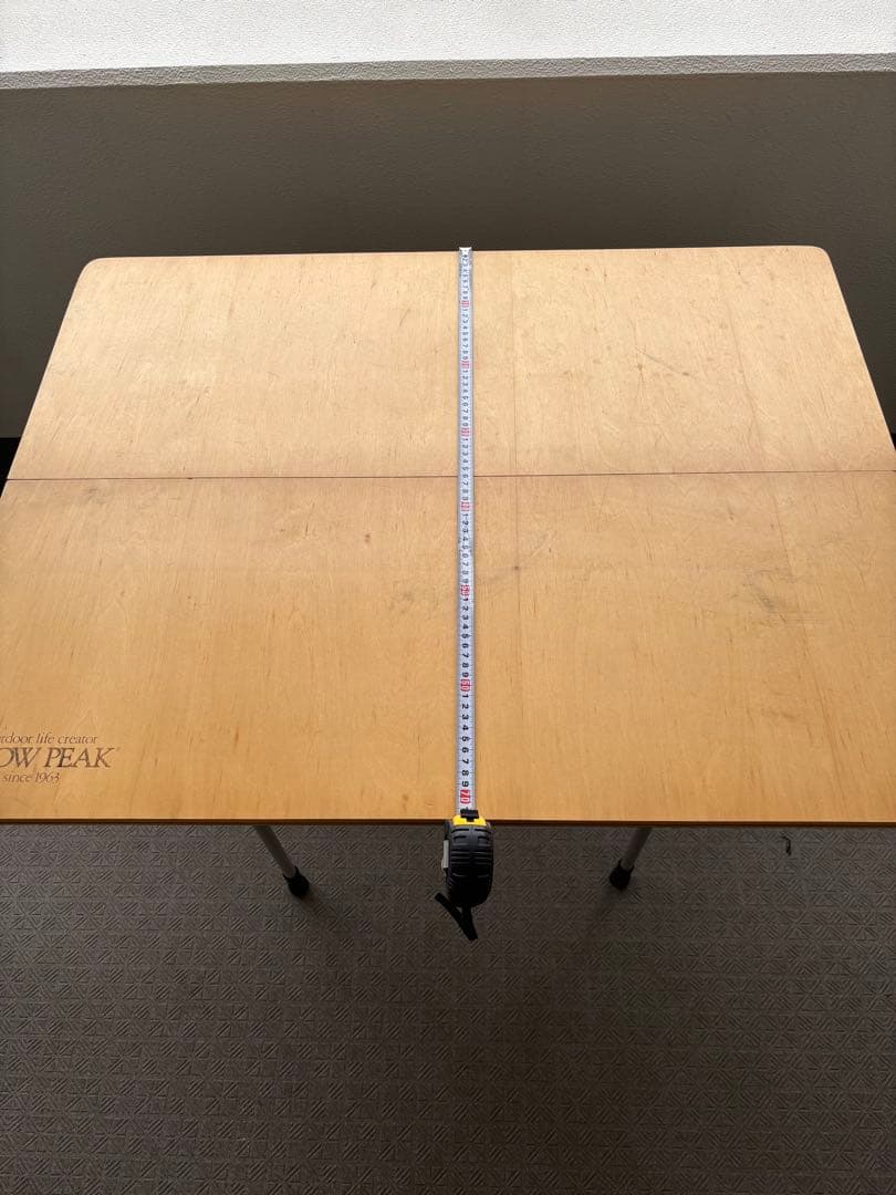 ヤマコウ期の  peak アジャスタブル フォールディングテーブル