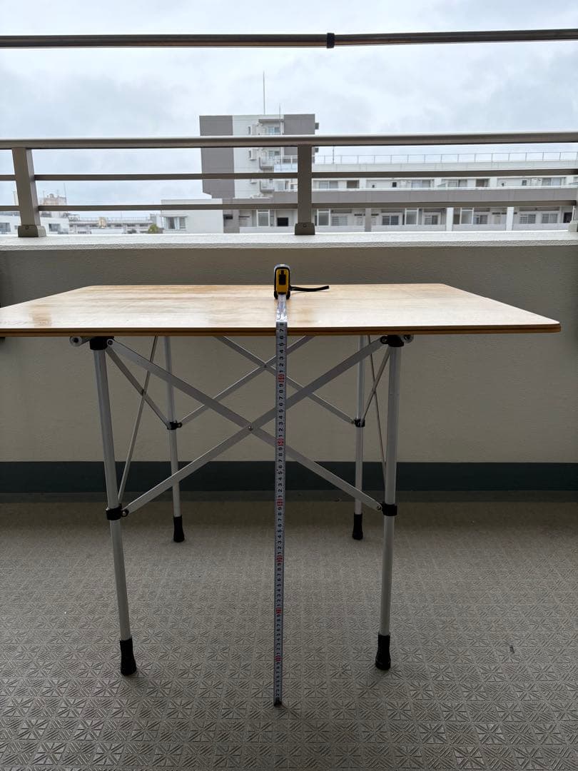 ヤマコウ期の  peak アジャスタブル フォールディングテーブル