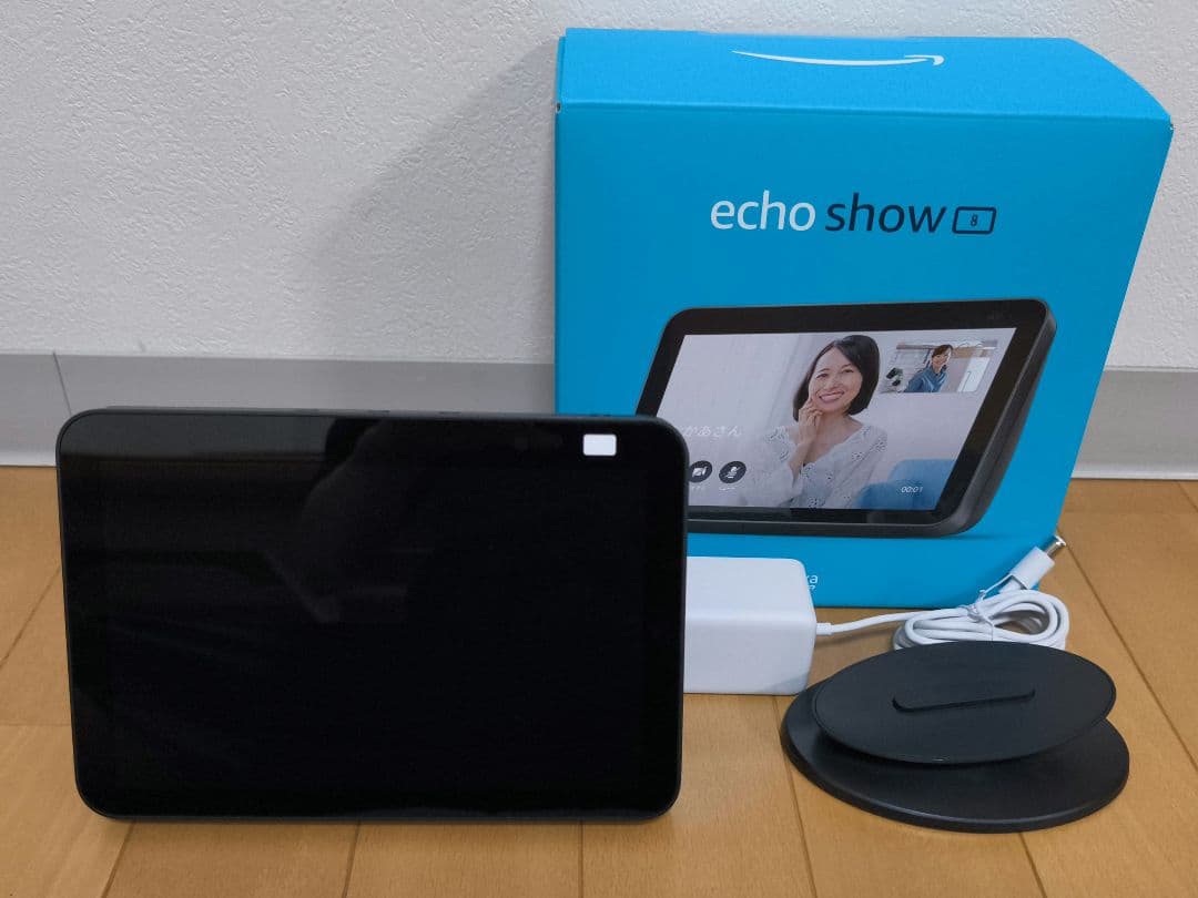 Echo Show 8 (エコーショー8) 第2世代 チャコール