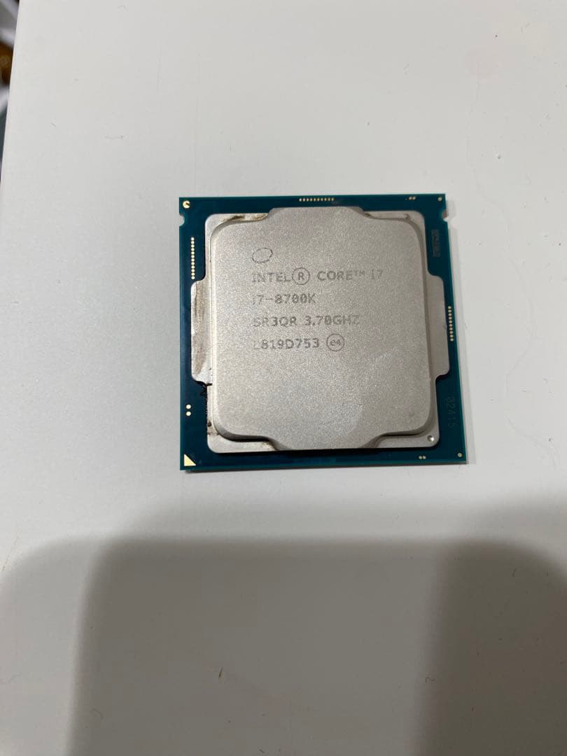 i7 8700k 動作確認済み