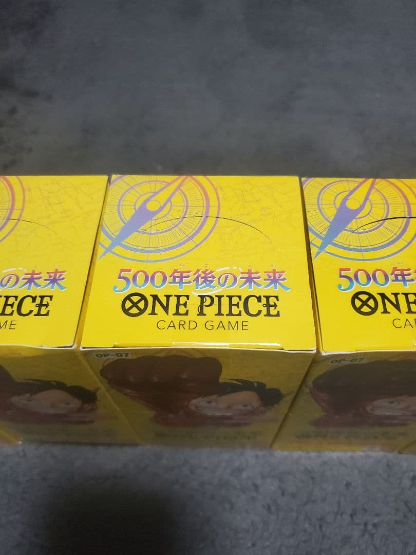 【未開封テープ付き】 ブースターパック 500年後の未来【OP-07】6BOX