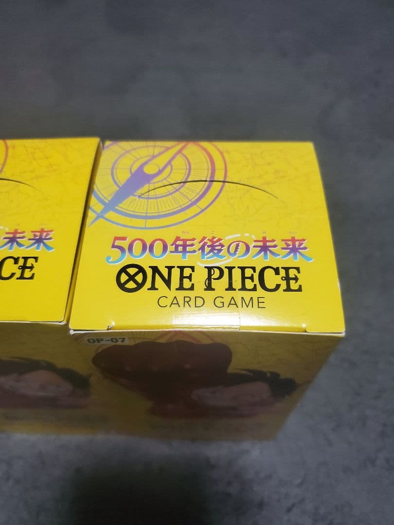 【未開封テープ付き】 ブースターパック 500年後の未来【OP-07】6BOX