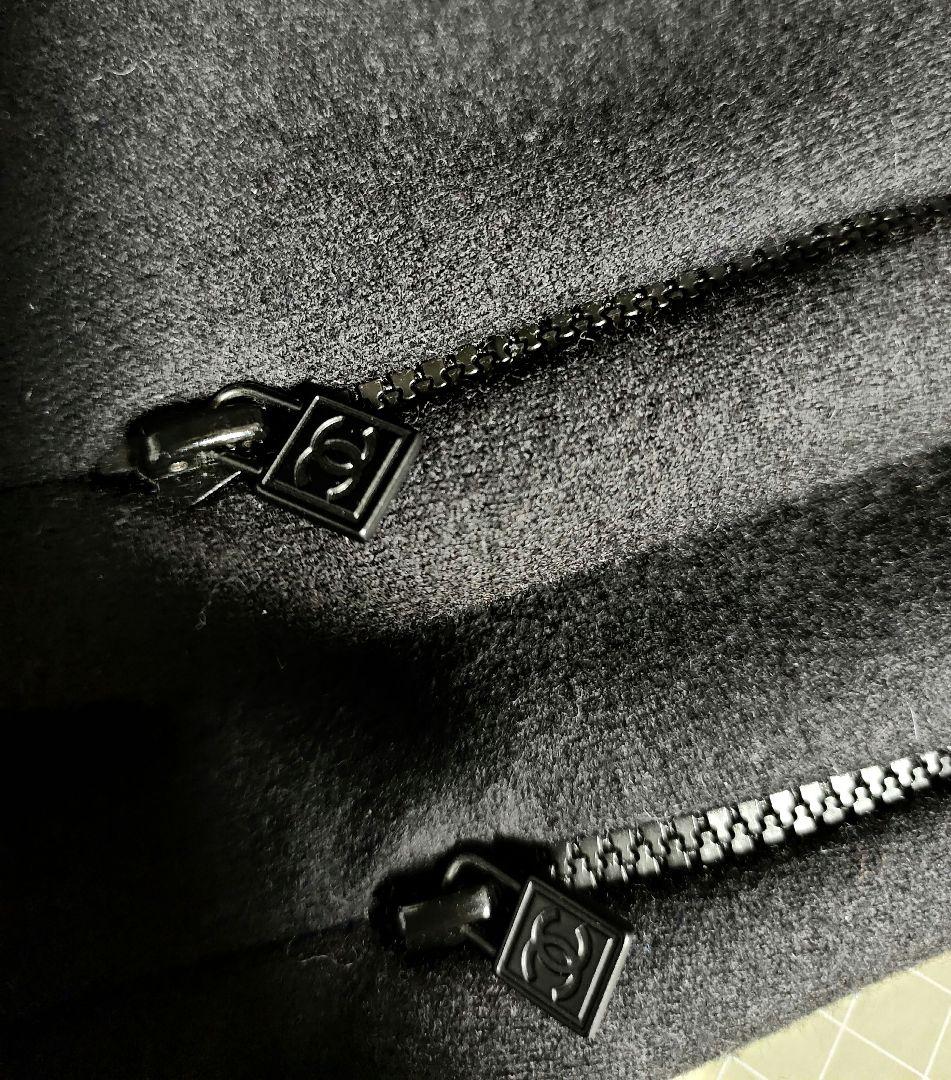 美品　CHANEL　シャネル　スポーツ　Ｗジップ　ジャケット　ブルゾン　44