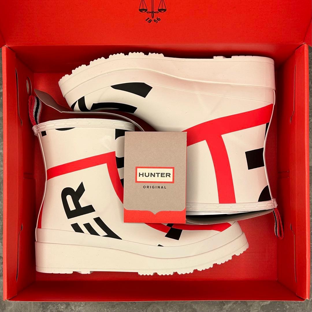 【 HUNTER 】 ハンター レインブーツ ショートブーツ ブーツ 長靴　新品