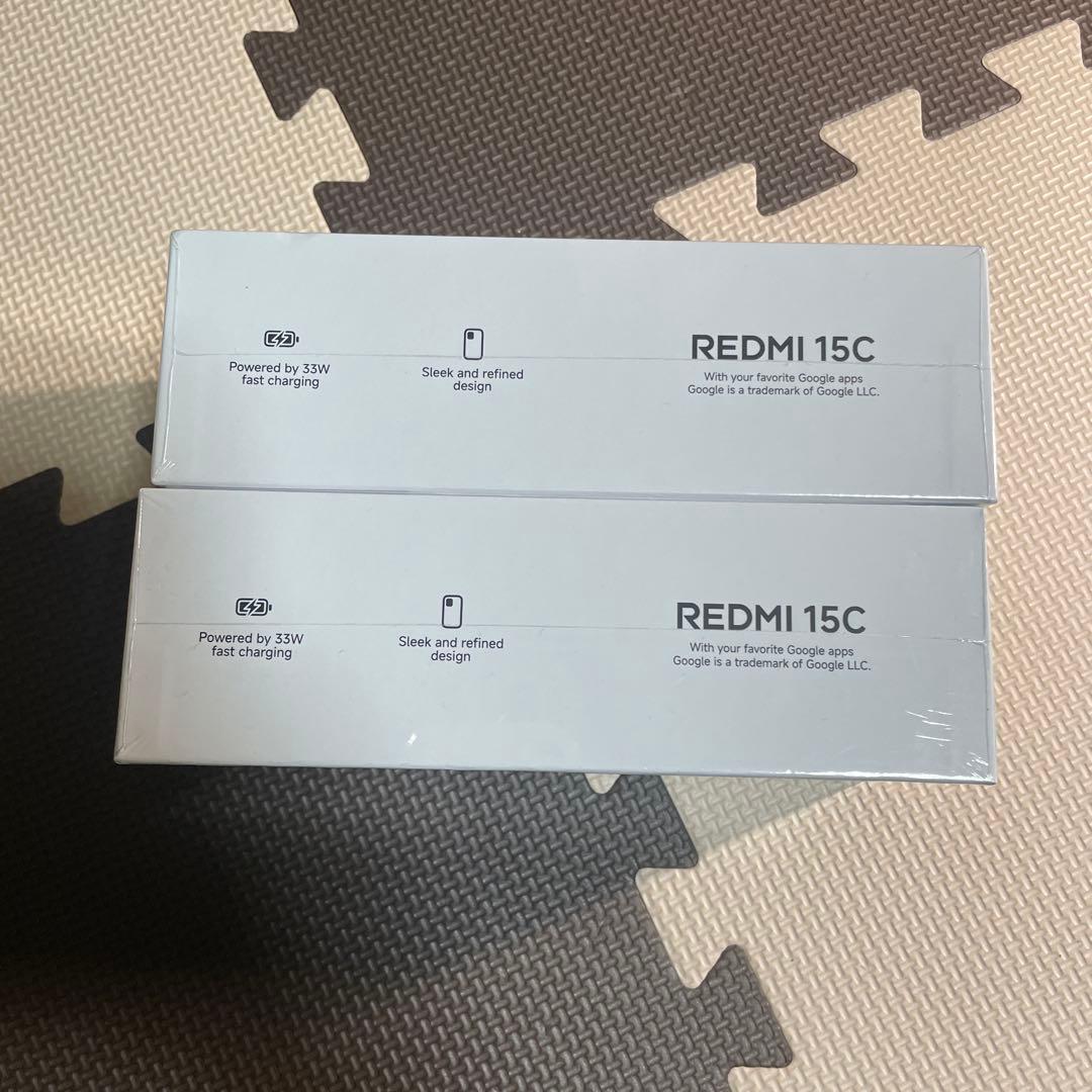 Xiaomi Redmi 15C 4/6/128GB 2台