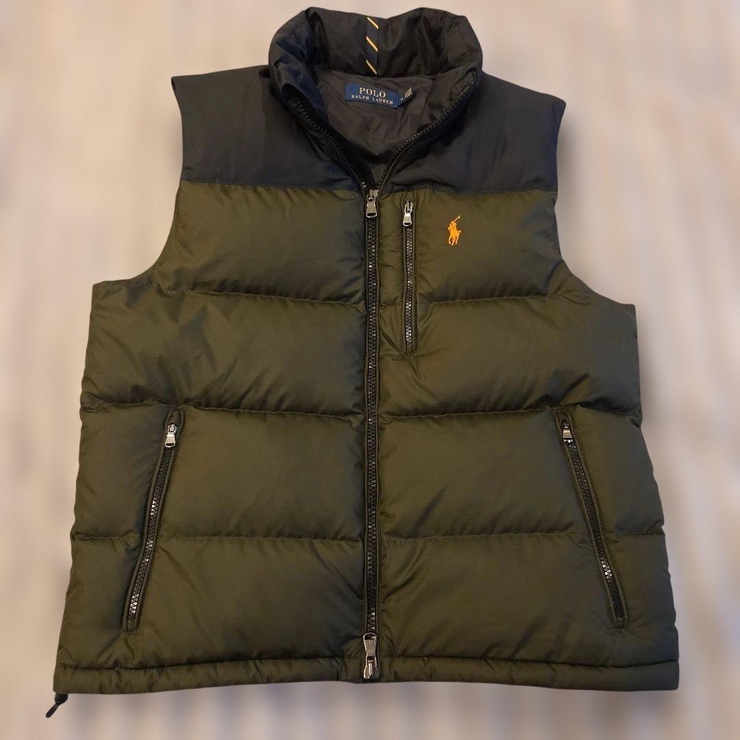 POLO RALPH LAUREN ダウンベスト　ポニー刺繍　Mサイズ