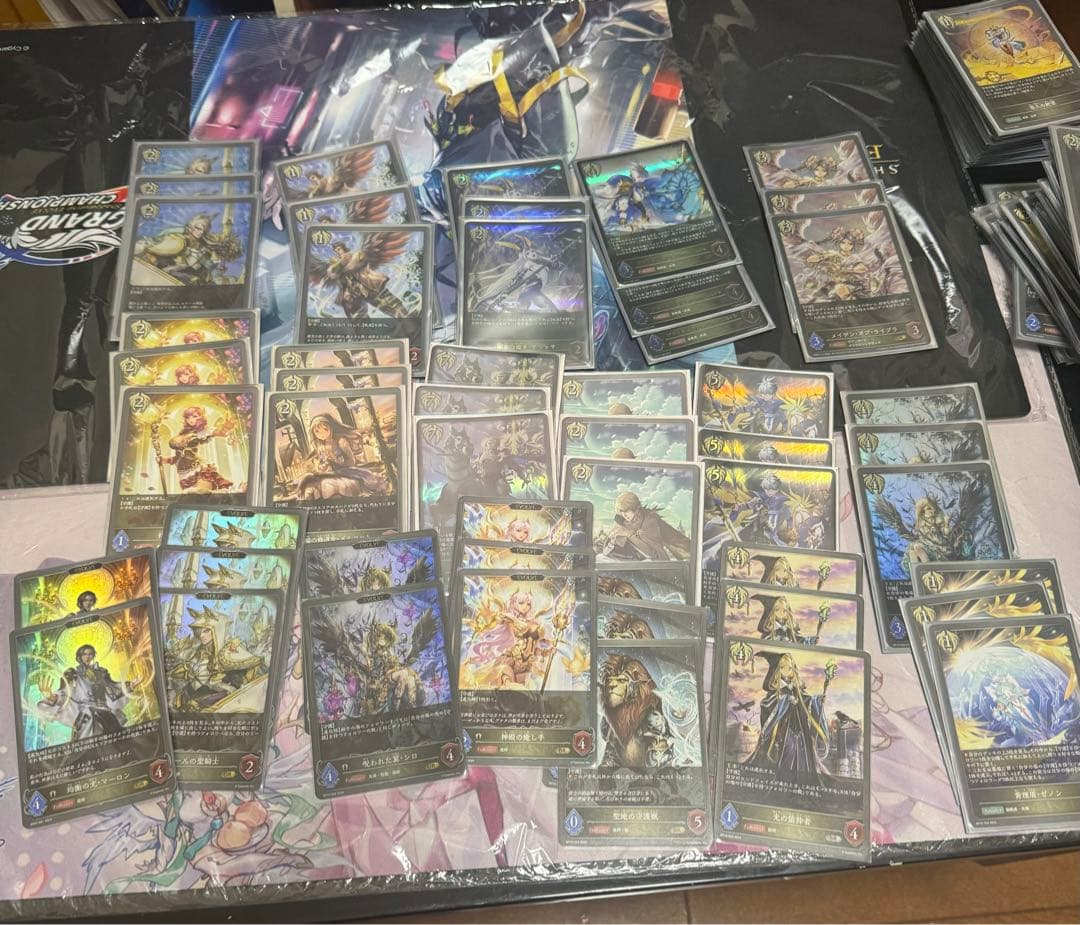 の*む様 シャドウバース エボルヴ ビショップ　デッキパーツ　引退セット　多数