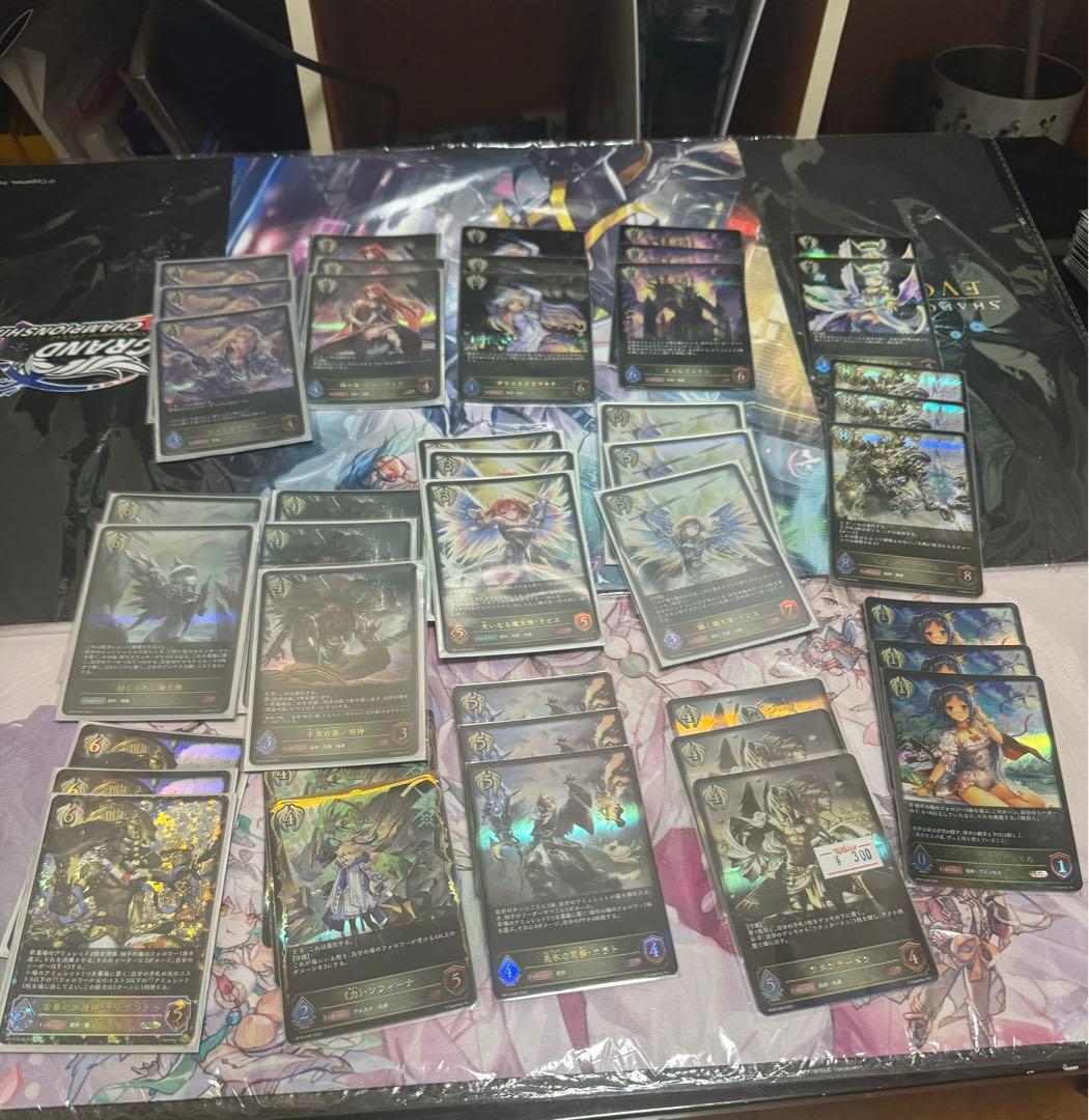 の*む様 シャドウバース エボルヴ ビショップ　デッキパーツ　引退セット　多数